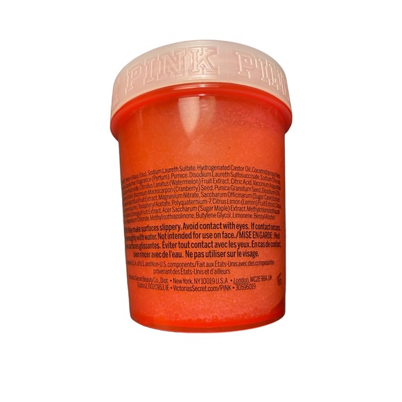 Pink by VS Melon Scrub Exfoliating Shower Smoothing Extracts 10 Oz 🆕 - Picture 2 of 4